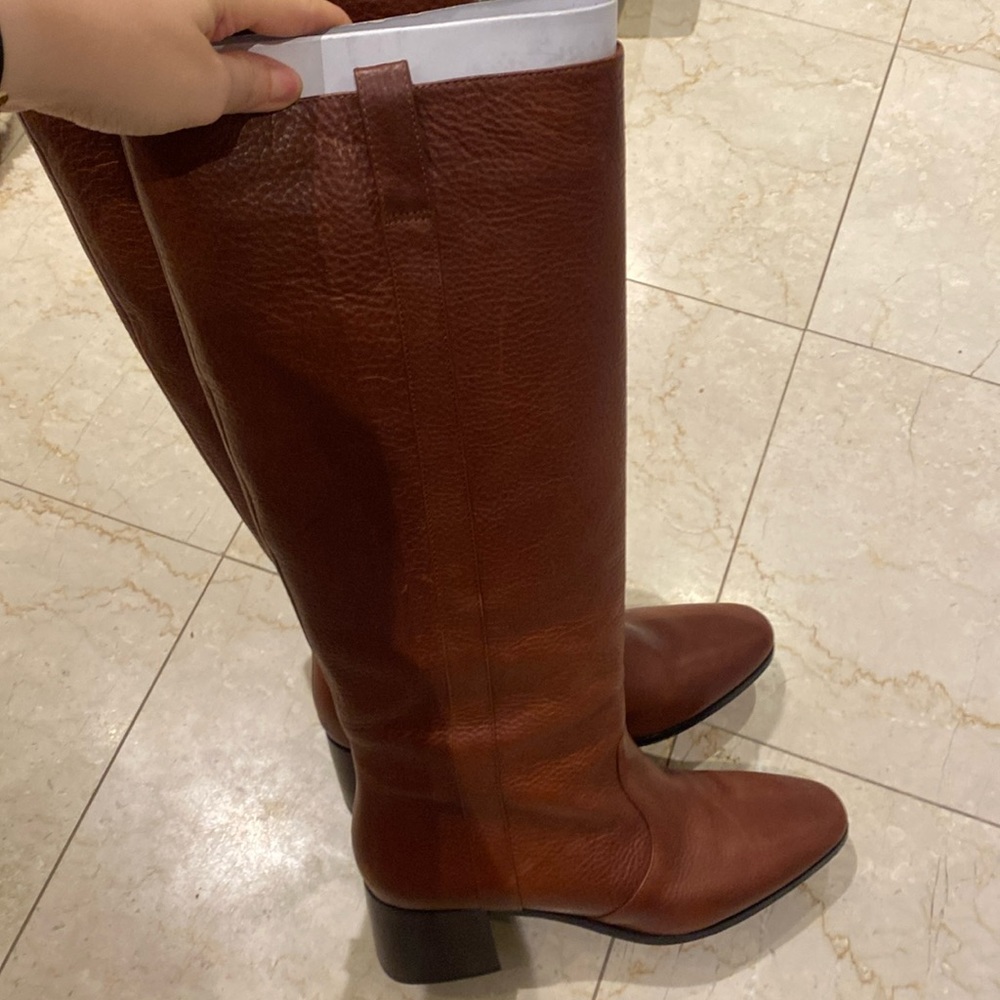 Loeffler Randall size 9 brown leather Ryan boot